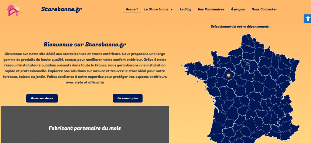 page accueil storebanne.fr